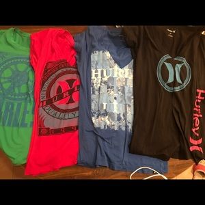 Bundle of Hurley shirts